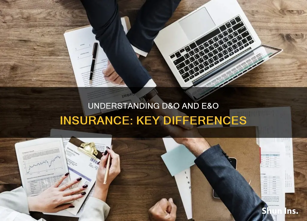what is the difference between d&o and e&o insurance