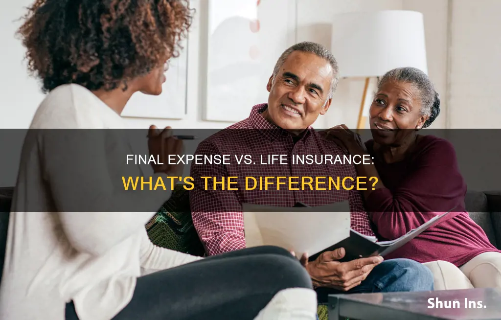 what is the difference between final expense and life insurance