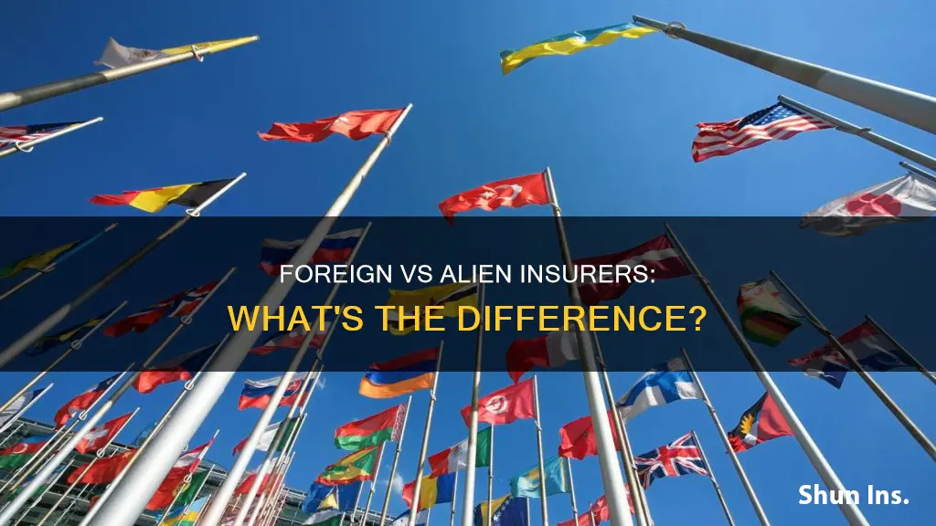 what is the difference between foreign insurer and alien insurer