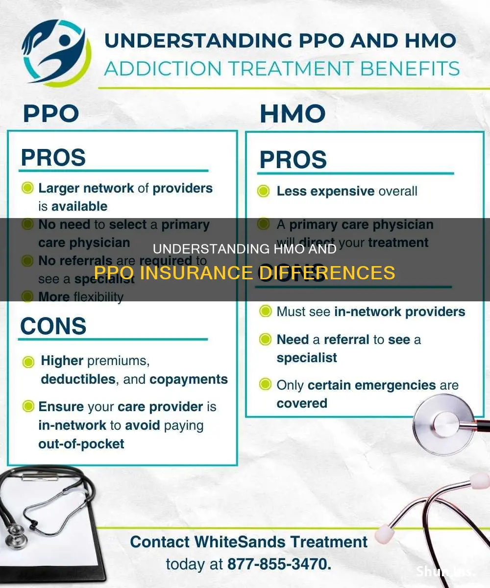 what is the difference between hmo and ppo insurance
