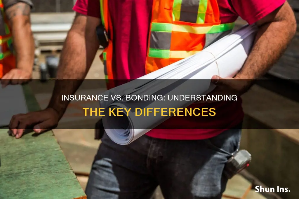 what is the difference between insurance and bonding