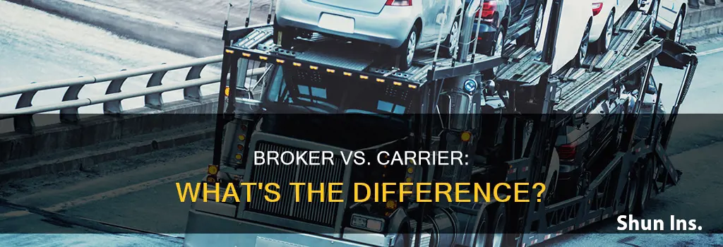 what is the difference between insurance broker and carrier