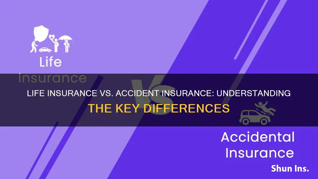 what is the difference between life insurance and vga accident