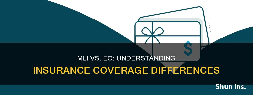 what is the difference between mli and e o insurance