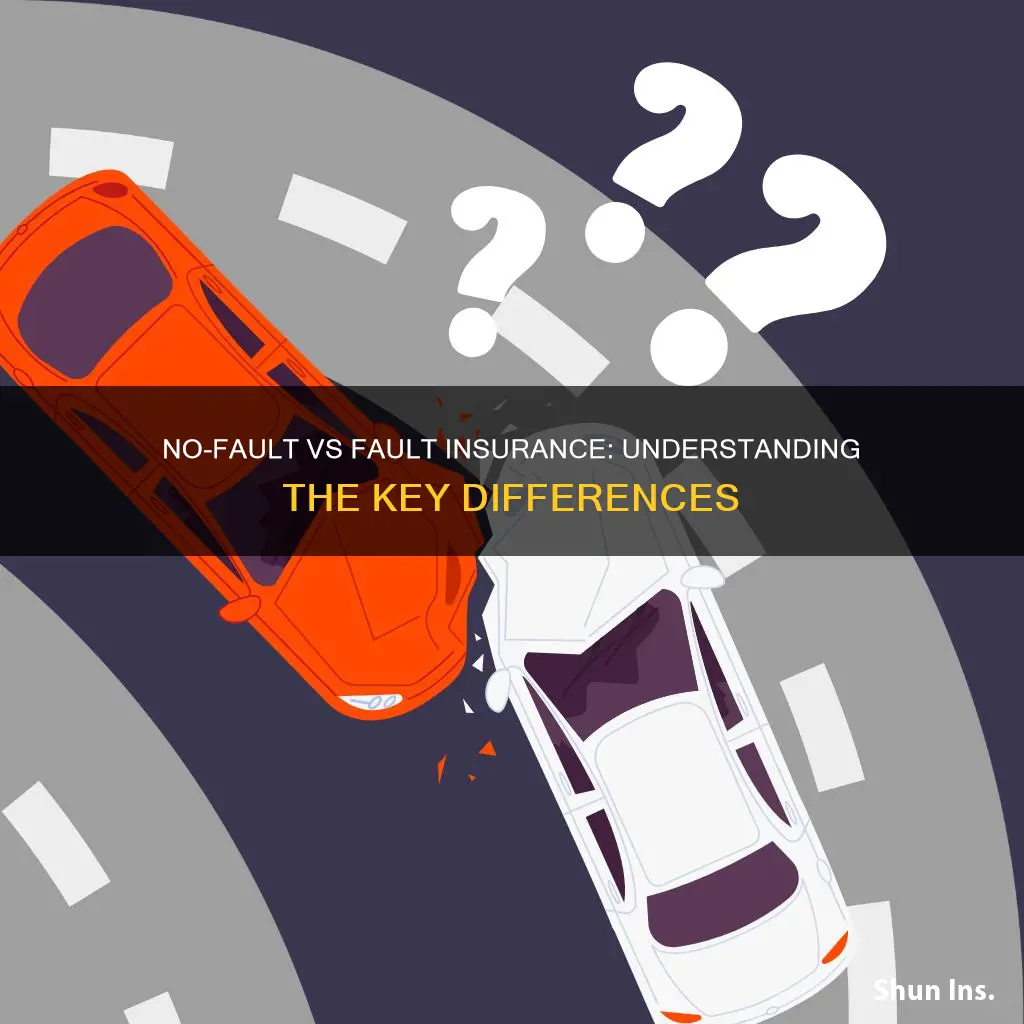 what is the difference between no fault and fault insurance