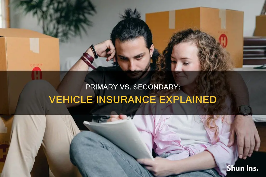 what is the difference between primary and secondary vehicle insurance