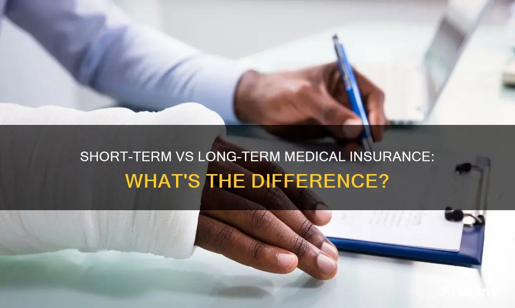 what is the difference between short-term medical insurance long term
