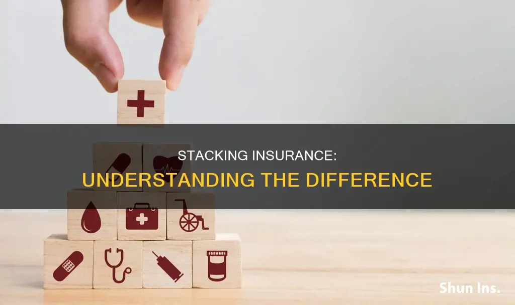 what is the difference between stack and nonstack insurance