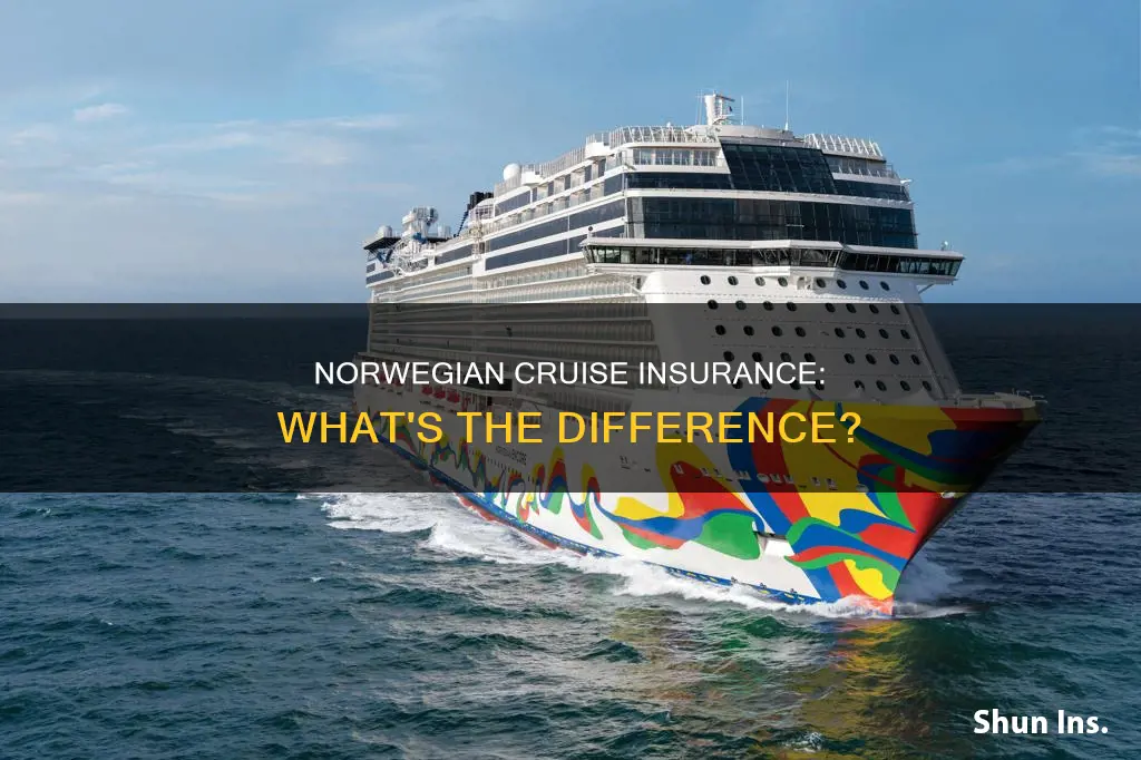 what is the differences between norwegian cruise insurances
