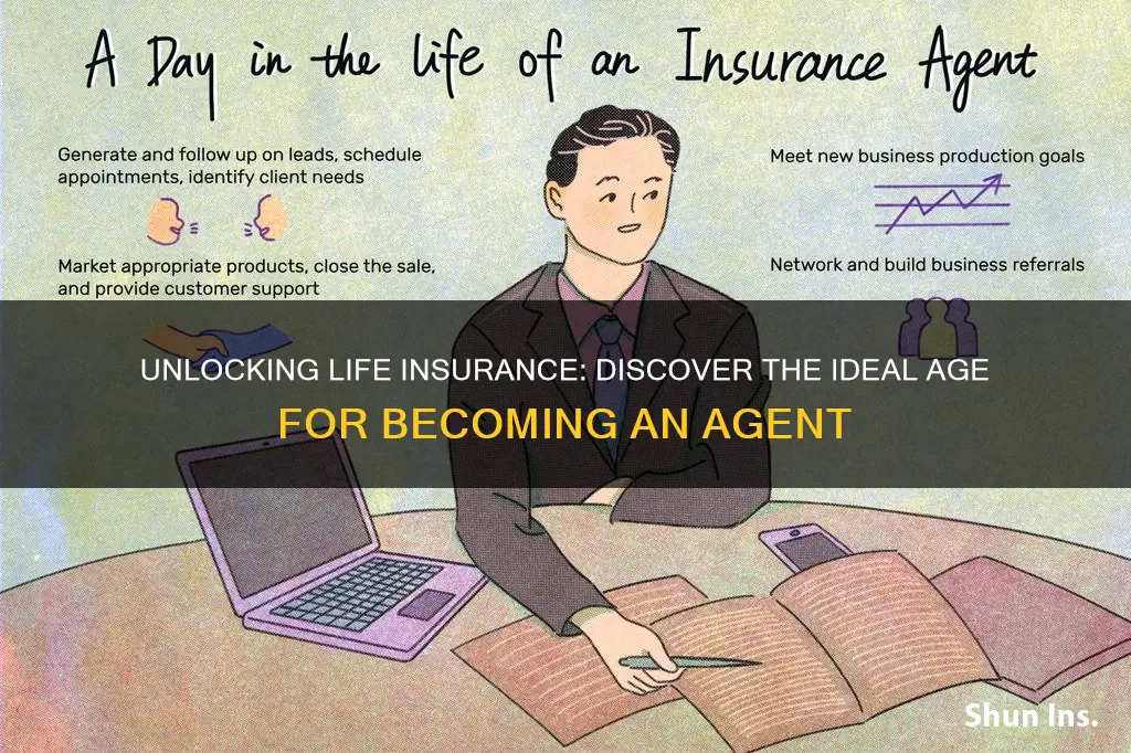 what is the eligible age for life insurance agent