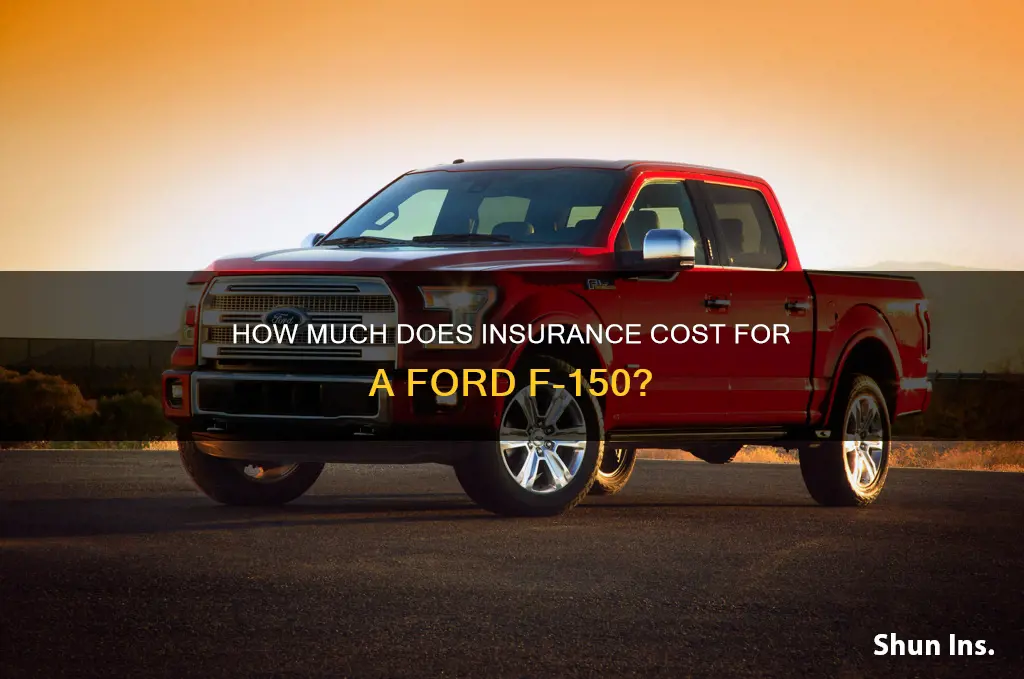 what is the estimated insurance payment on a new f-150