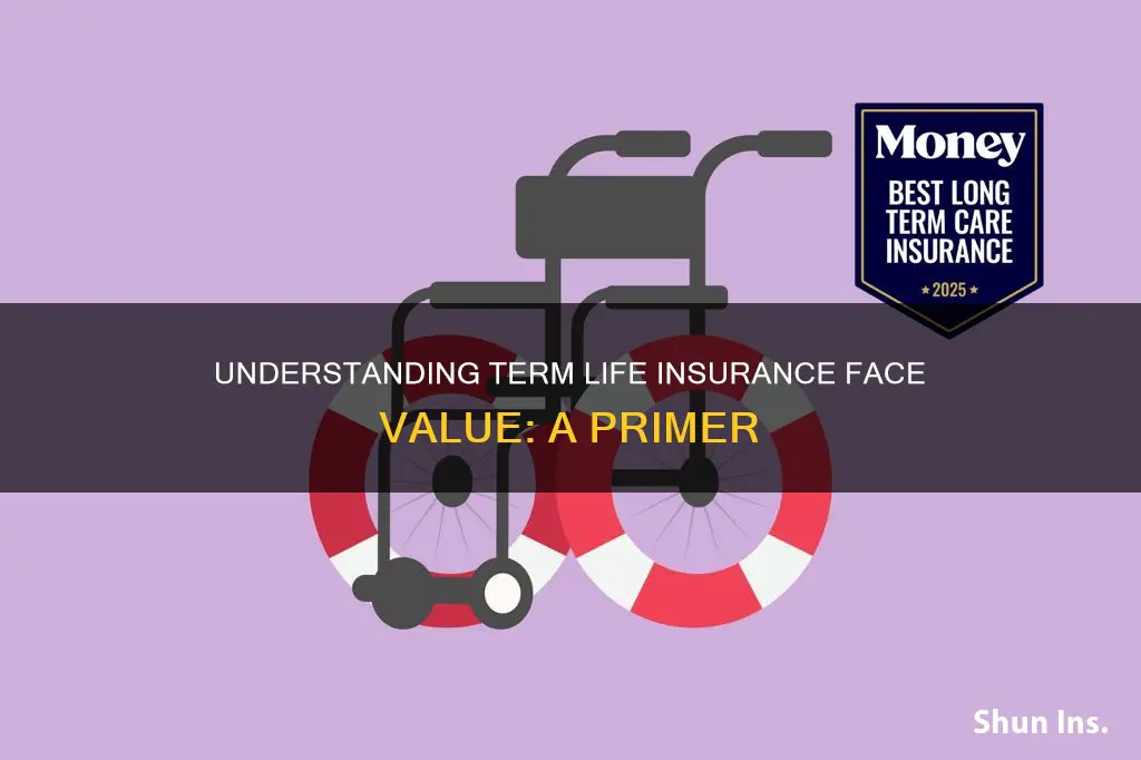 what is the face value of term life insurance