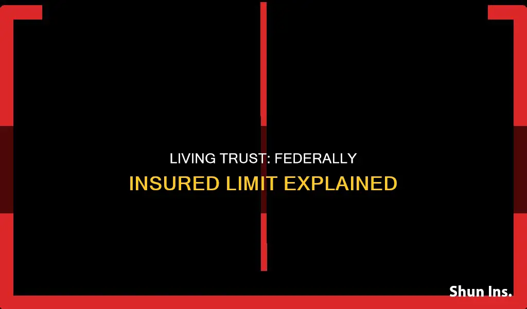 what is the federally insured limit for a living trust