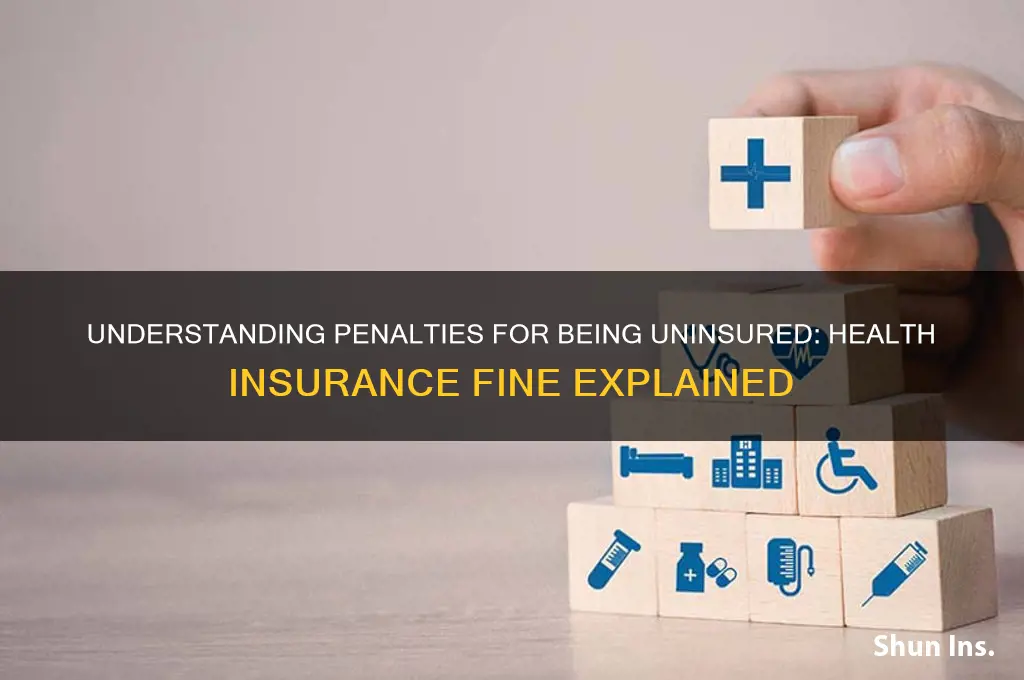 what is the fine for not having health insurance