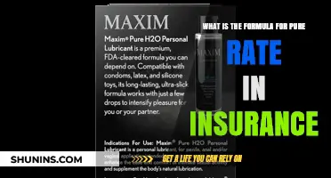 Pure Rate Formula: Insurance Math Made Easy