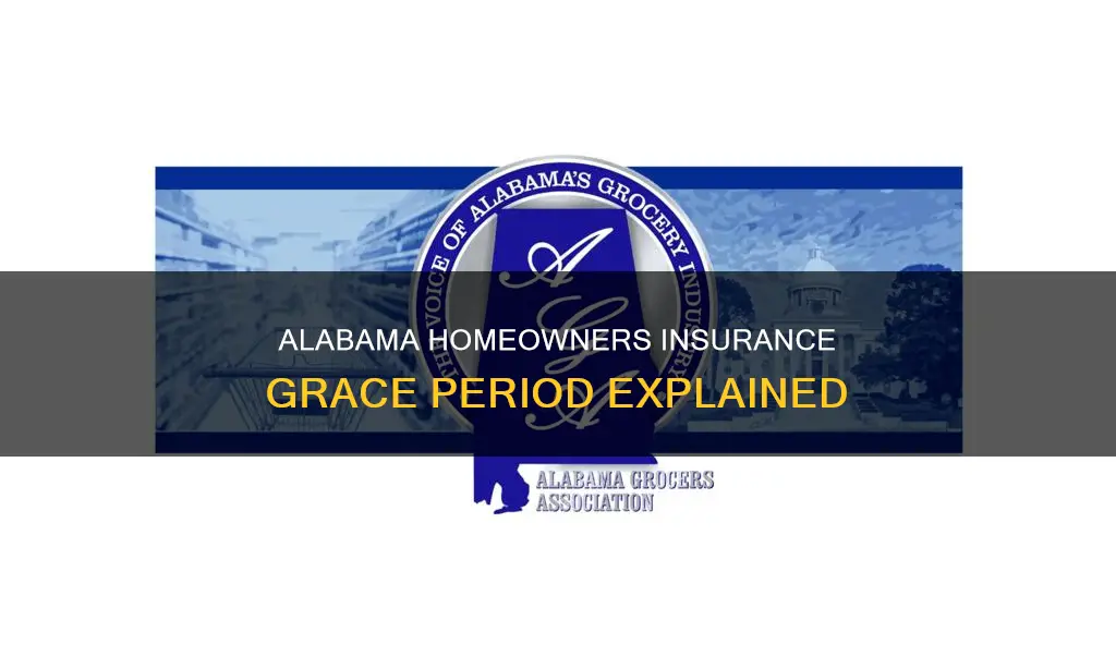 what is the grace period on alabama homeowners insurance
