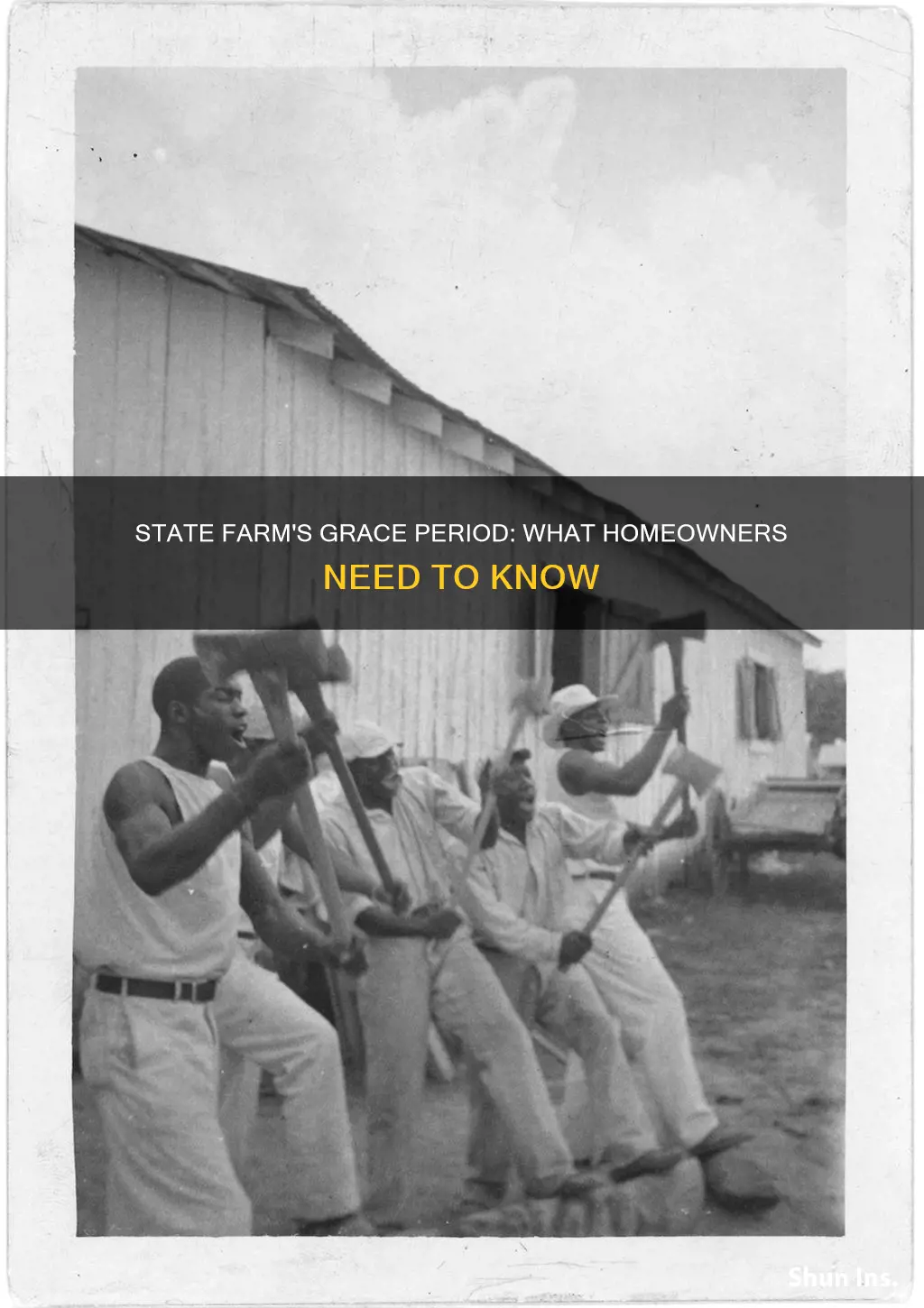 what is the grace period on state farm homeowners insurance