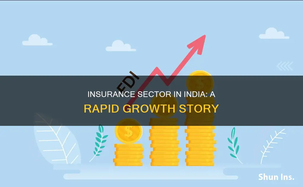 what is the growth rate of insurance sector in india
