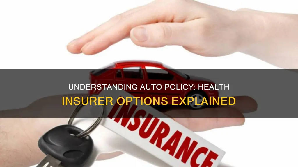 what is the health insurer option on my auto policy