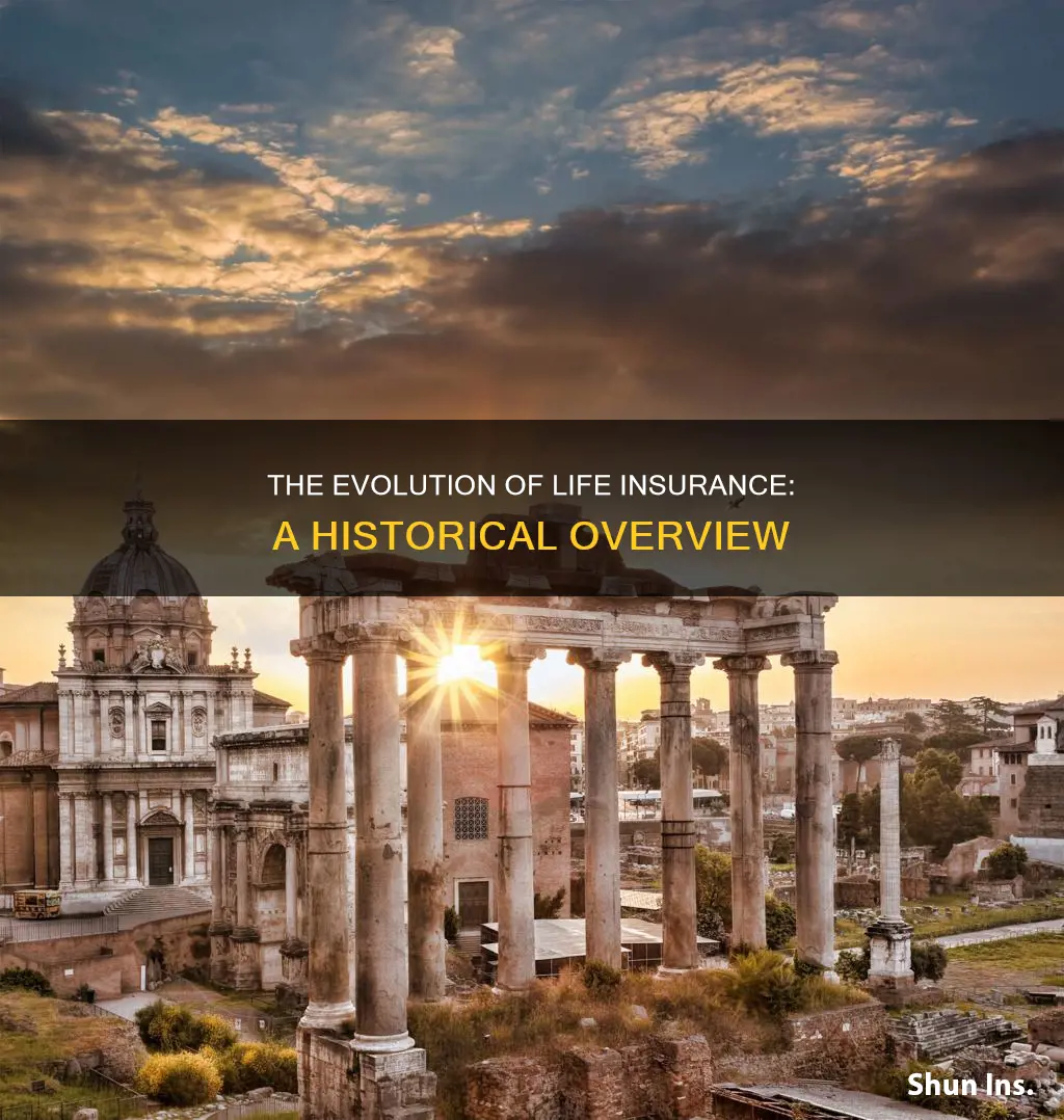 what is the history of life insurance