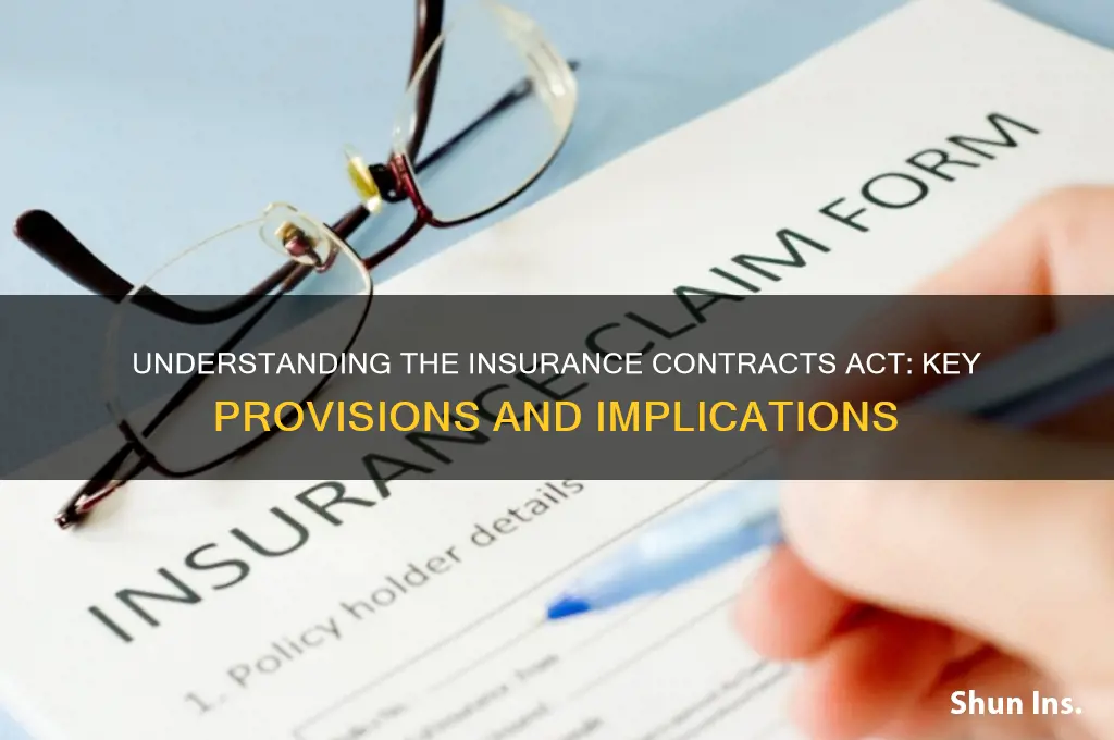 what is the insurance contracts act