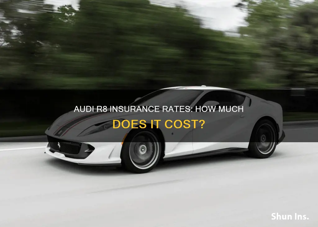 what is the insurance rate for a audi r8