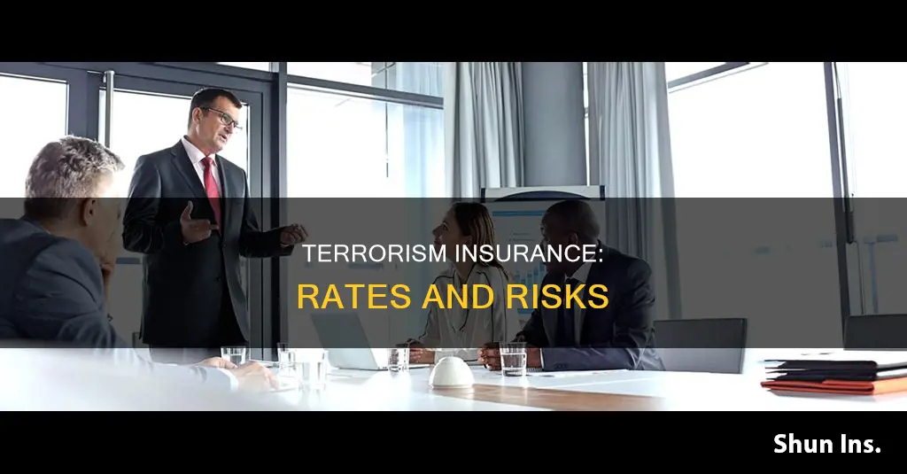 what is the insurance rate for terrorism