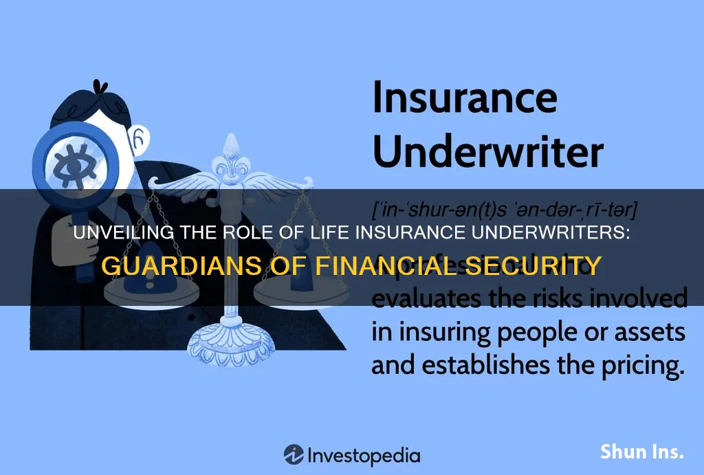 what is the job of a life insurance underwriter