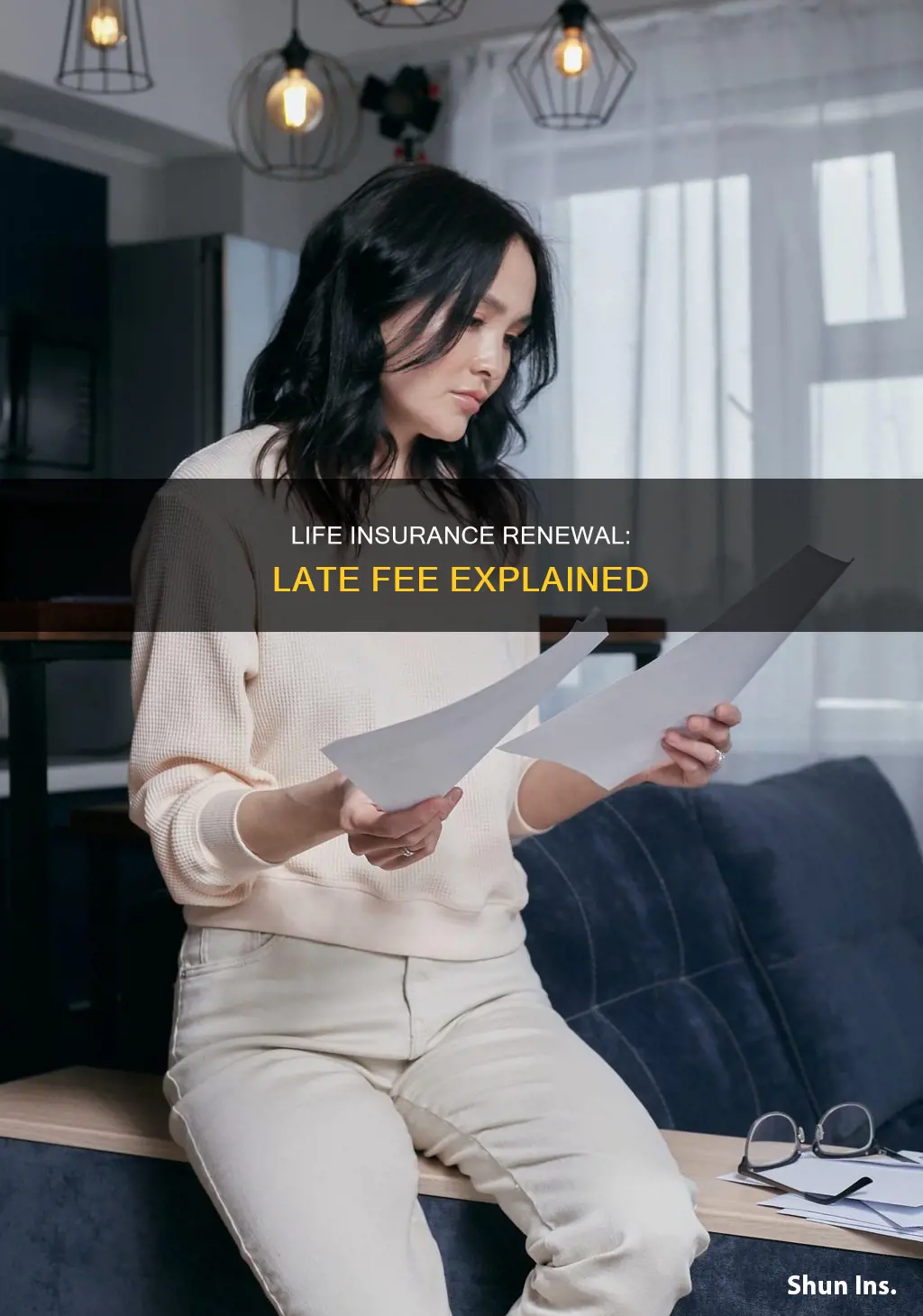 what is the late fee for life insurance license renewal