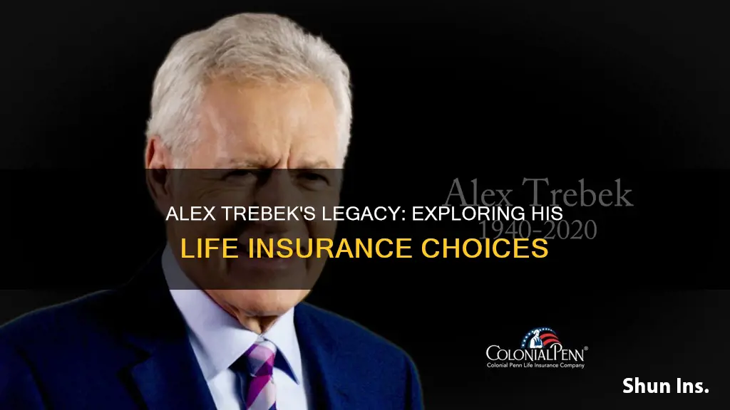 what is the life insurance that alex trebek