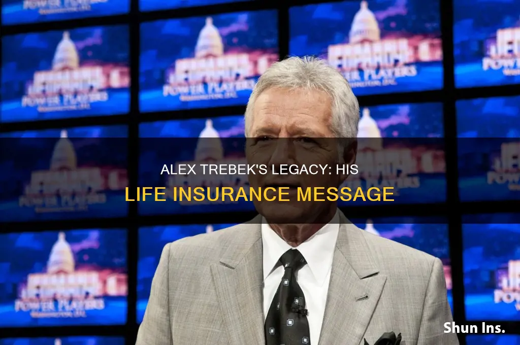 what is the life insurance that alex trebek