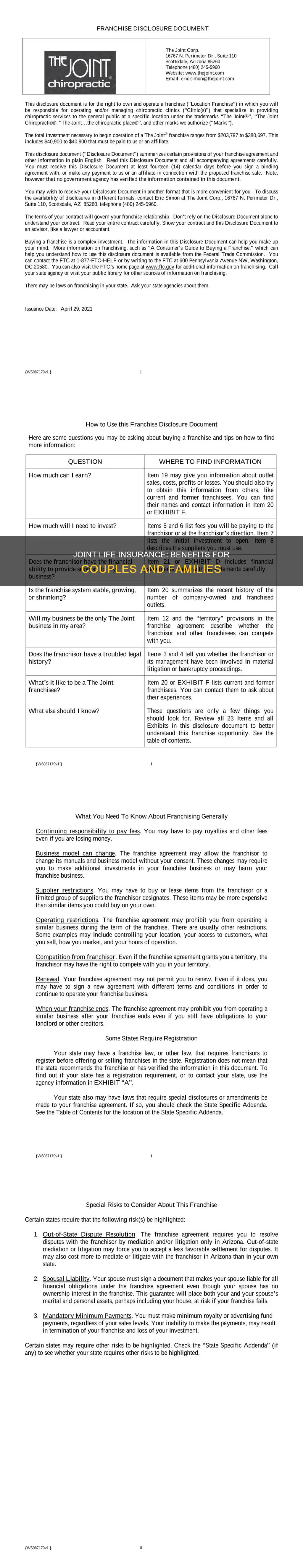 what is the main appeal of joint life insurance