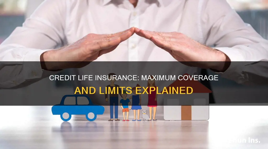 what is the maximum for a credit life insurance