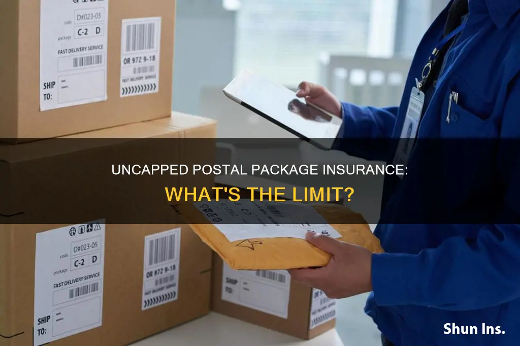 what is the maximum insurance for us postal service packages