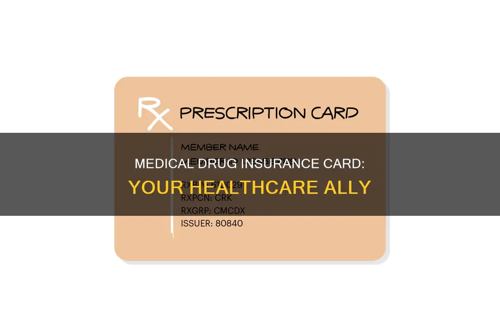 what is the medical drug insurance card