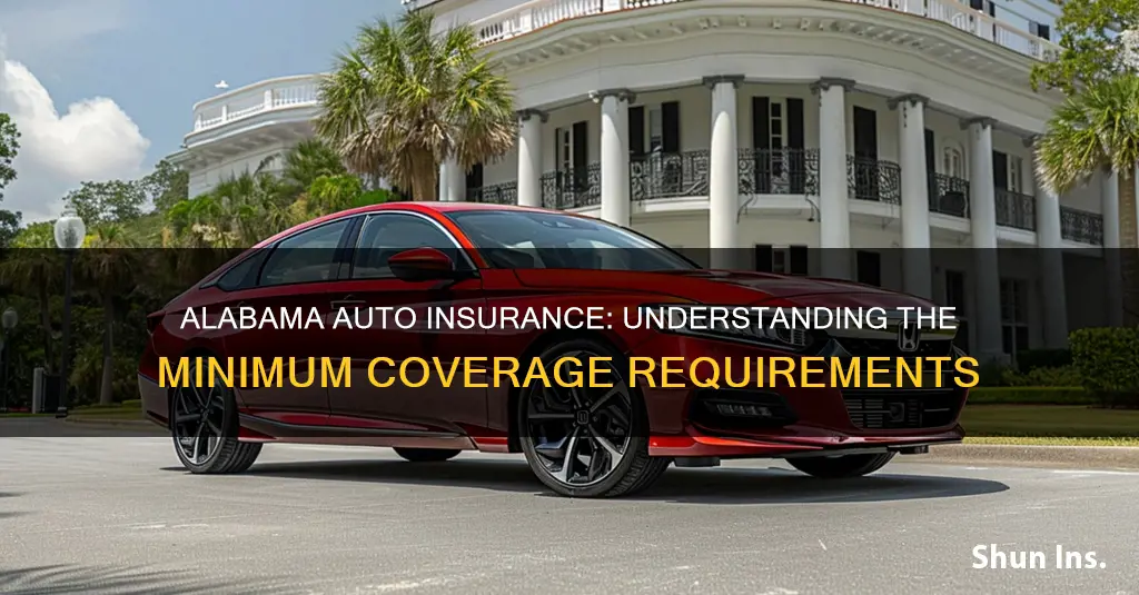 what is the minimum auto insurance coverage in alabama