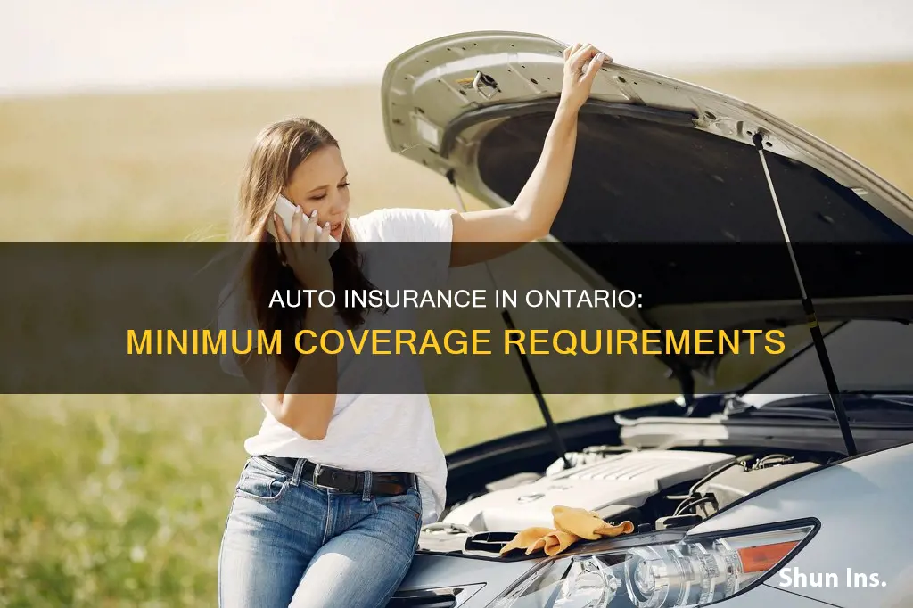 what is the minimum auto insurance coverage in ontario