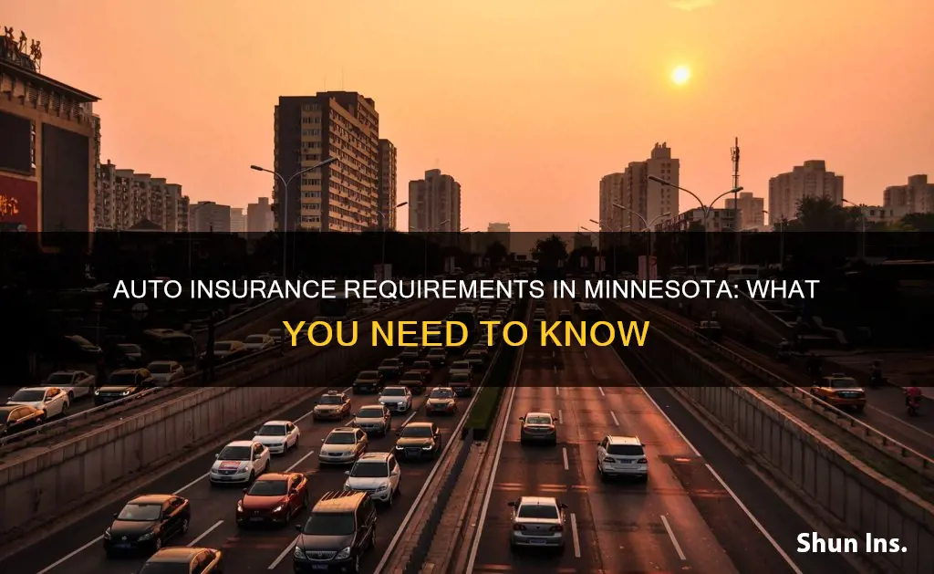 what is the minimum auto insurance required in minnesota