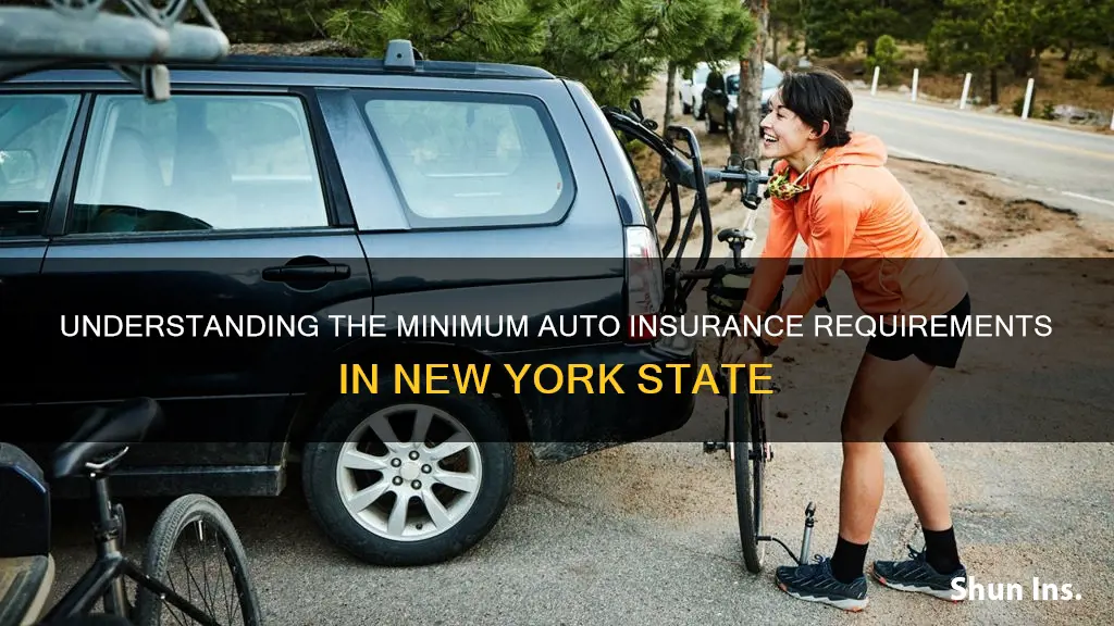 what is the minumim auto insurance in nys