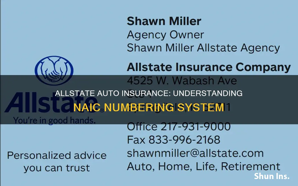 what is the naic number for allstate auto insurance