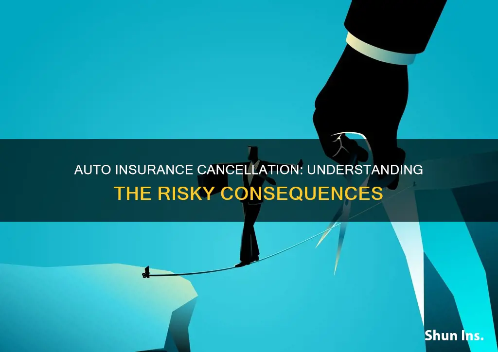 what is the penalty for cancelling auto insurance