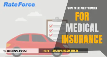 Medical Insurance Policy Numbers: Understanding Your Plan's Identifier