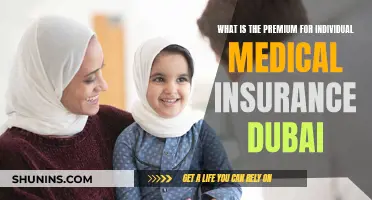 Dubai Medical Insurance: Understanding Individual Premium Costs