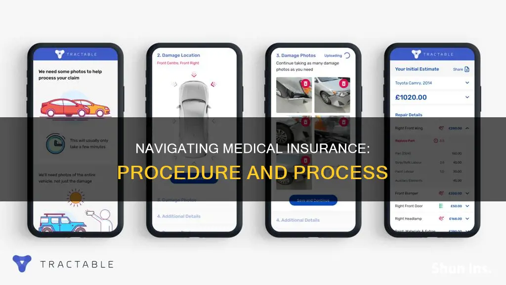 what is the procedure to use medical insurance
