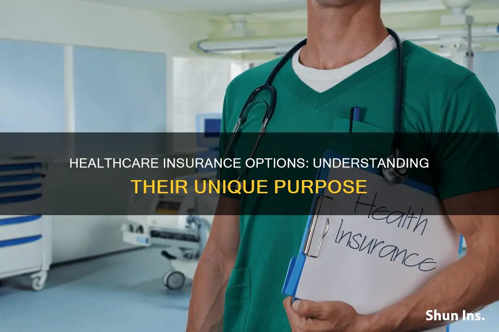 what is the purpose of different healthcare insurances