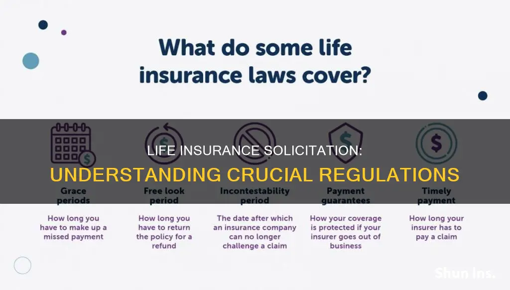 what is the purpose of life insurance solicitation regulations