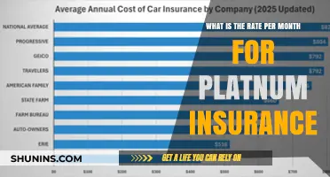 Platinum Insurance: Monthly Rates and Their Benefits