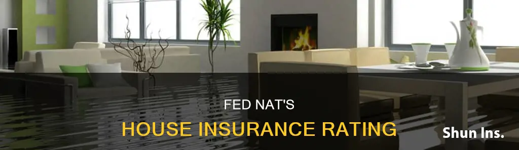 what is the rating of house insurance of fed nat