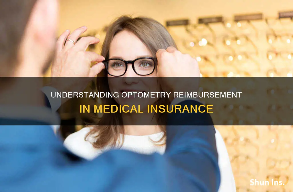 what is the reimbursement for medical insurance for optometry