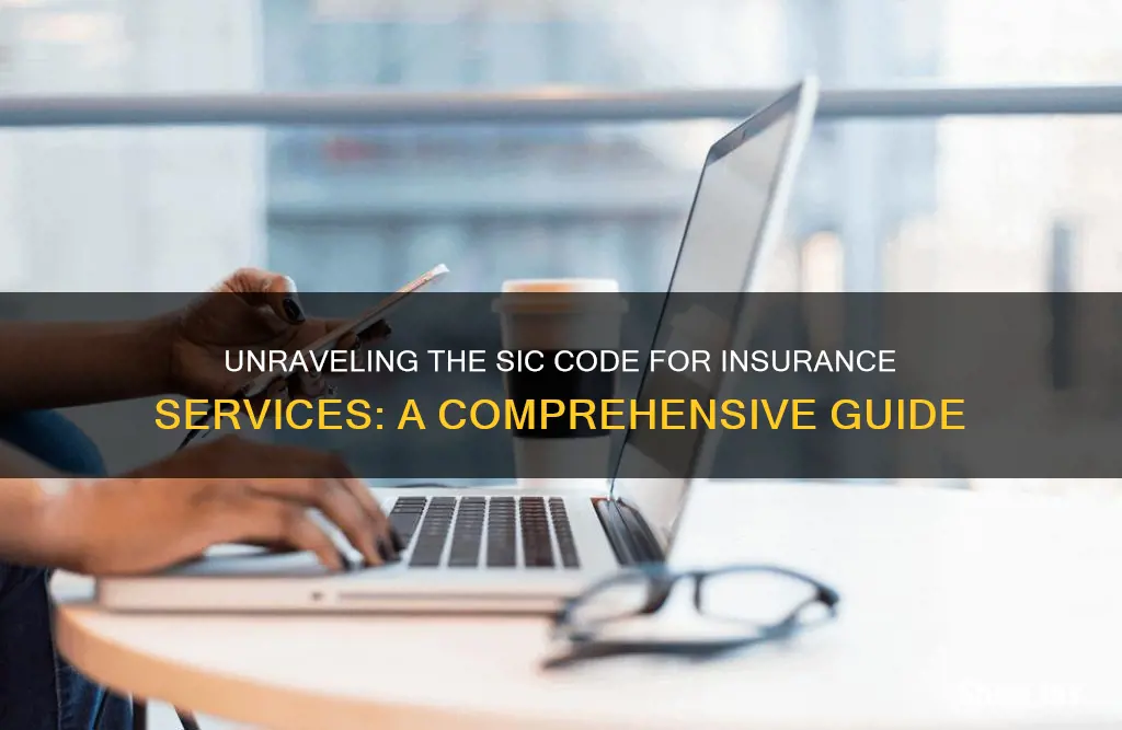 what is the sic code for insurance services